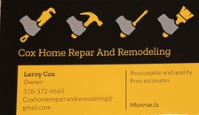 Avatar for Cox Home Repair and Remodeling