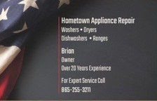 Logo for Hometown Appliance, LLC