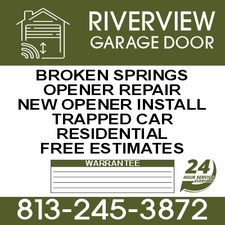 Logo for Riverview Garage Door, LLC