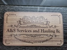 Logo for A&S Services and Hauling