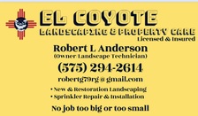 Logo for El Coyote Landscaping