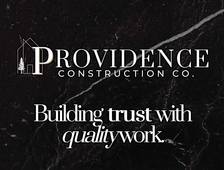 Logo for Providence Construction and Restoration Company
