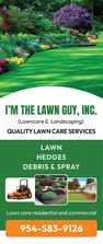 Logo for I'm The Lawn Guy, Inc.