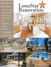 Logo for Lonestar Renovations
