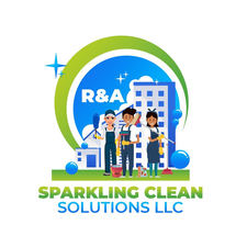 Logo for R & A sparkling clean solutions