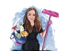 Logo for Cesly's Cleaning