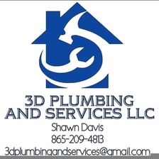 Logo for 3D Plumbing and Services