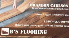 Logo for B's Flooring