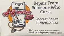 Logo for A R Services LLC.