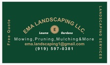 Logo for EMA LANDSCAPING, LLC