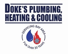 DOKE'S PLUMBING HEATING & COOLING logo