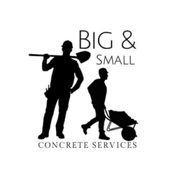 Big And Small Concrete Services logo