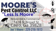 Logo for Moore's Pest Control LLC