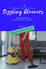 Logo for Sizzle Cleaners