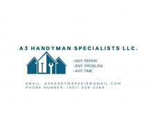Logo for A3 Handyman Specialists LLC.