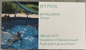 J B's Pools logo