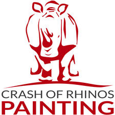 Logo for Crash of Rhinos Painting, LLC