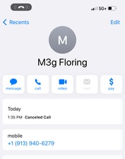 Logo for M3G flooring