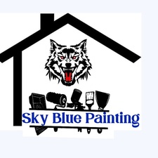 Sky Blue Painting logo
