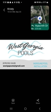 Logo for West Georgia Pools