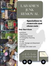 Logo for Labadie's Junk Removal
