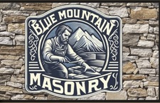 Logo for Blue Mountain Masonry LLC