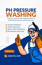 Logo for PH Power Washing