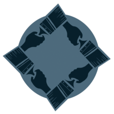 Logo for Hands on Painting LLC