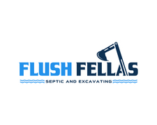 Logo for Flush Fellas Septic and Excavating