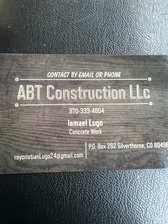 Logo for ABT Construction