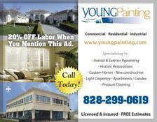 Logo for Young Painting & Drywall