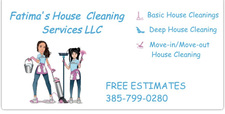 Logo for Fatimas House Cleaning Services LLC