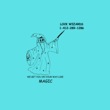 Lock Wizards logo