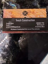Logo for Tesch Construction