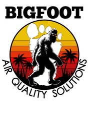 Logo for BigFoot Air Quality Solutions LLC