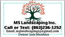 Avatar for M5 Landscaping, Inc.