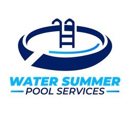 WATER SUMMER POOL SERVICES logo