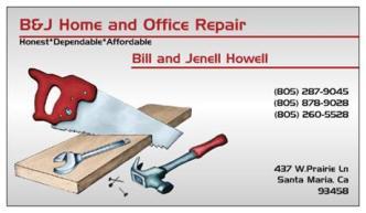 B&J Home and Office Repair logo
