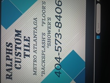 Logo for Ralphs custom tile