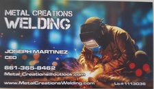 Logo for Metal Creations Welding