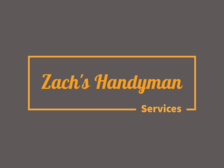 Logo for Zach's Handyman Services