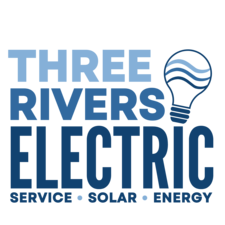 Logo for THREE RIVERS ELECTRIC, LLC