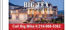 Logo for Big Tex Construction