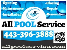 Logo for All Pool Service LLC