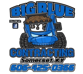 Big Blue Excavation and Septic logo