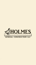 Logo for Holmes General Construction LLC