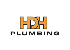Logo for HDH PLUMBING