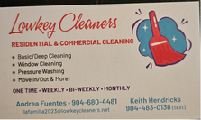 Logo for Lowkey Cleaners