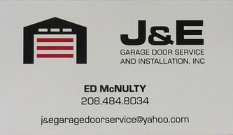 J&E Garage Door Service and Installation Inc logo