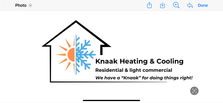 Logo for Knaak Heating & Cooling
